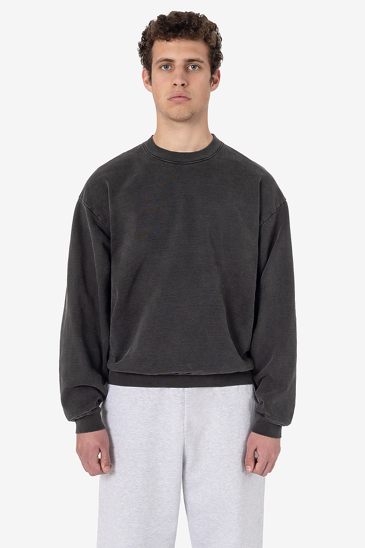 L/S Heavy Fleece PO Crew 14 oz VINTAGE BLACK